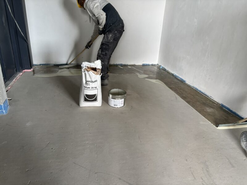 Ouverture: anhydriet dekvloeren – Sint-Denijs-Westrem